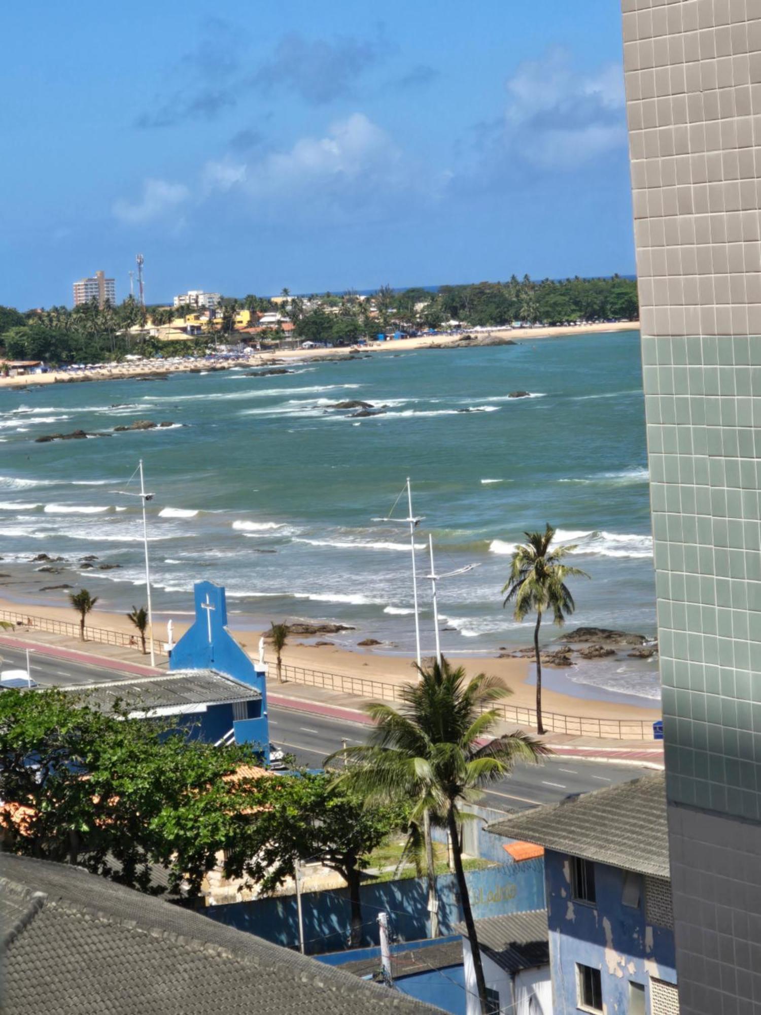 Апартаменти Loft Aconchegante, Vista Mar Lateral, Vaga Privativa Салвадор Екстер'єр фото